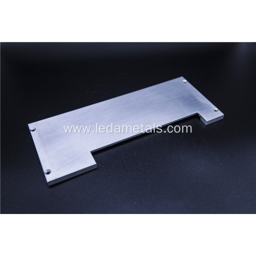 Metal Machining Aluminum Cover Parts CNC Milling Service